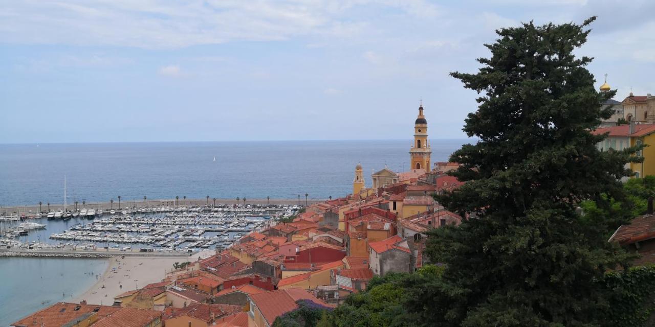 Joli Studio Dans Le Coeur De Menton Bagian luar foto
