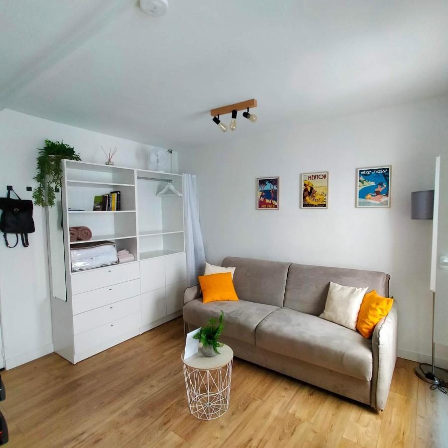 Joli Studio Dans Le Coeur De Menton Bagian luar foto